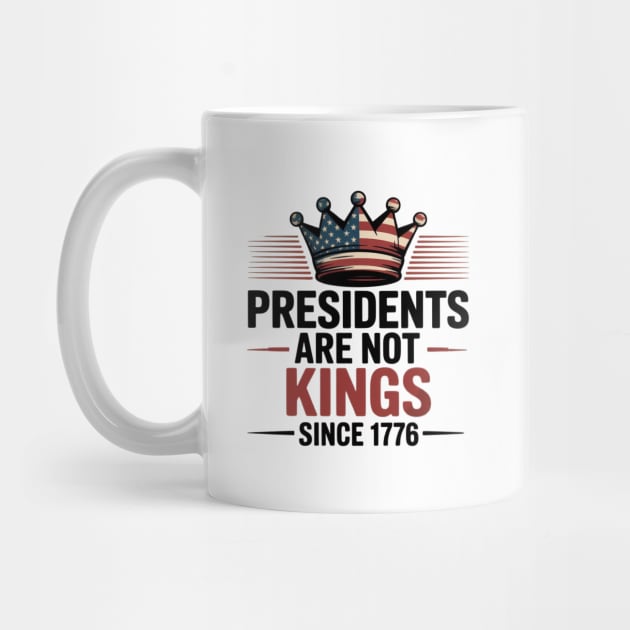 No-kings-in-america by Creatifly Graphic Tees